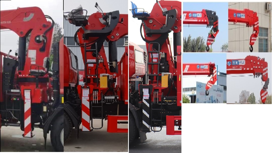 明健神力牌MJA5180JSQFT6隨車起重運(yùn)輸車公告圖片