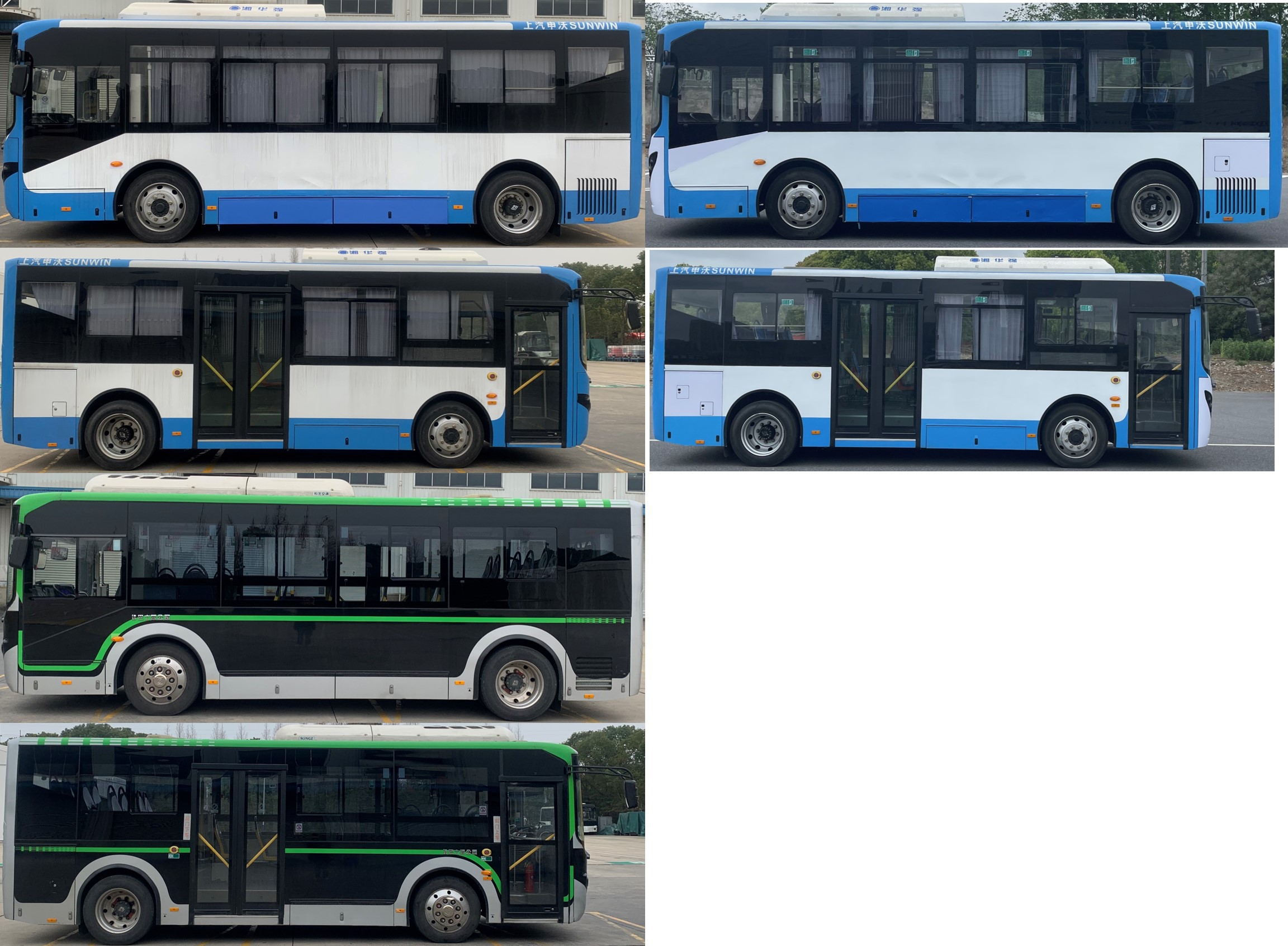 申沃牌SWB6808EV05G纯电动城市客车公告图片