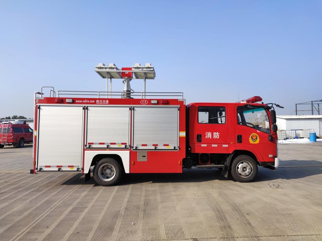 川消牌SXF5072TXFZM50照明消防车公告图片