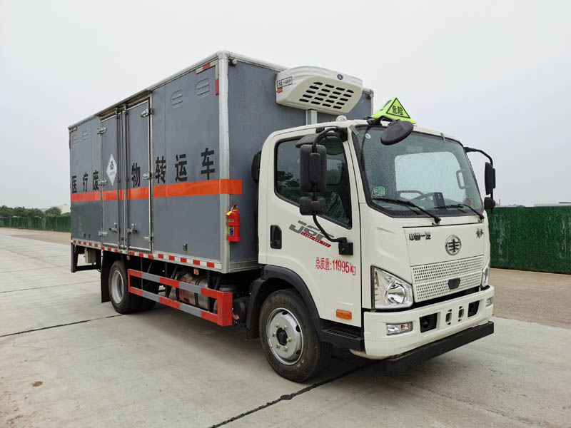 大力牌DLQ5122XYYCA6医疗废物转运车公告图片
