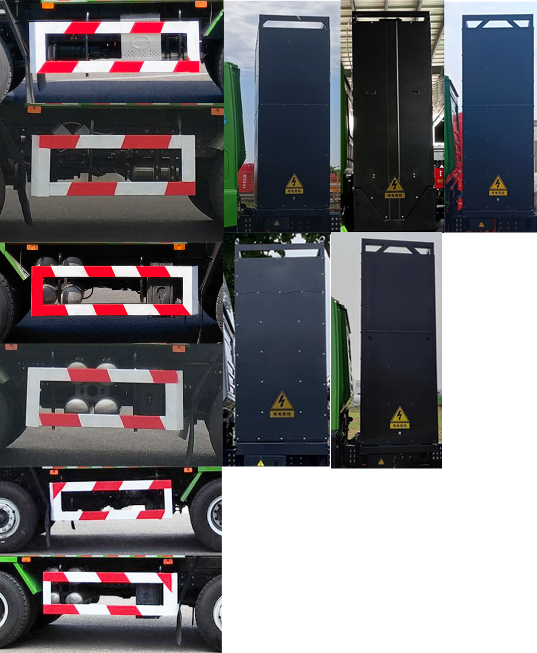 CQ3310BEVES46S 红岩牌490马力前四后八纯电动6.8米换电式纯电动自卸汽车图片