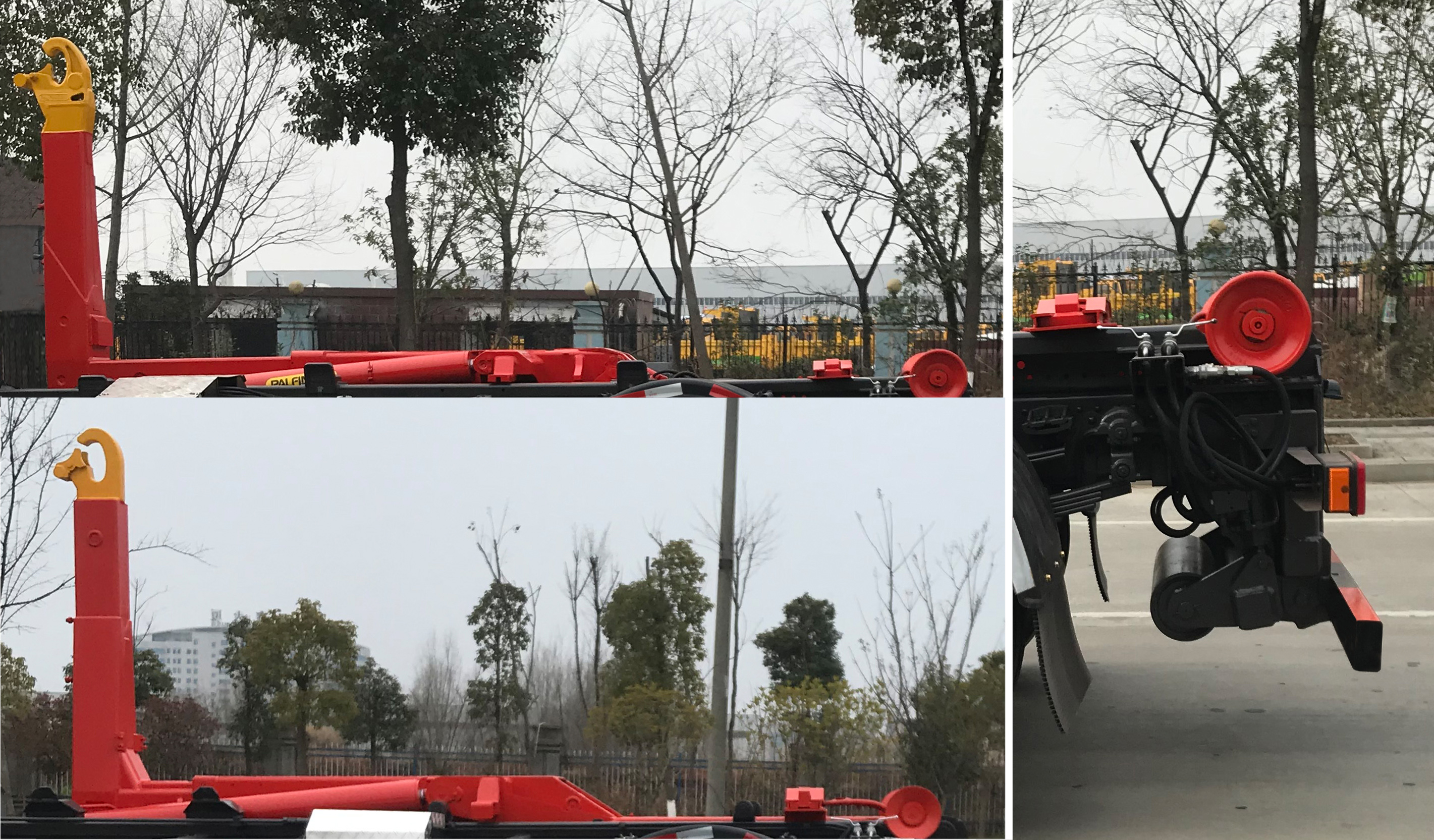 中汽力威牌HLW5180ZXXSX6車廂可卸式垃圾車公告圖片