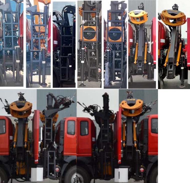 嘉鄆牌SZB5160ZZDCA6抓斗式垃圾車公告圖片