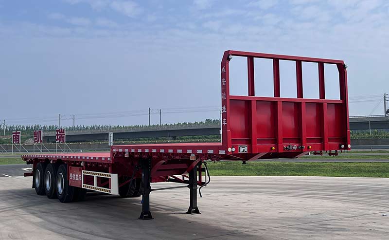 申通安驰牌13米35.2吨3轴平板运输半挂车(STA9400TPBE)