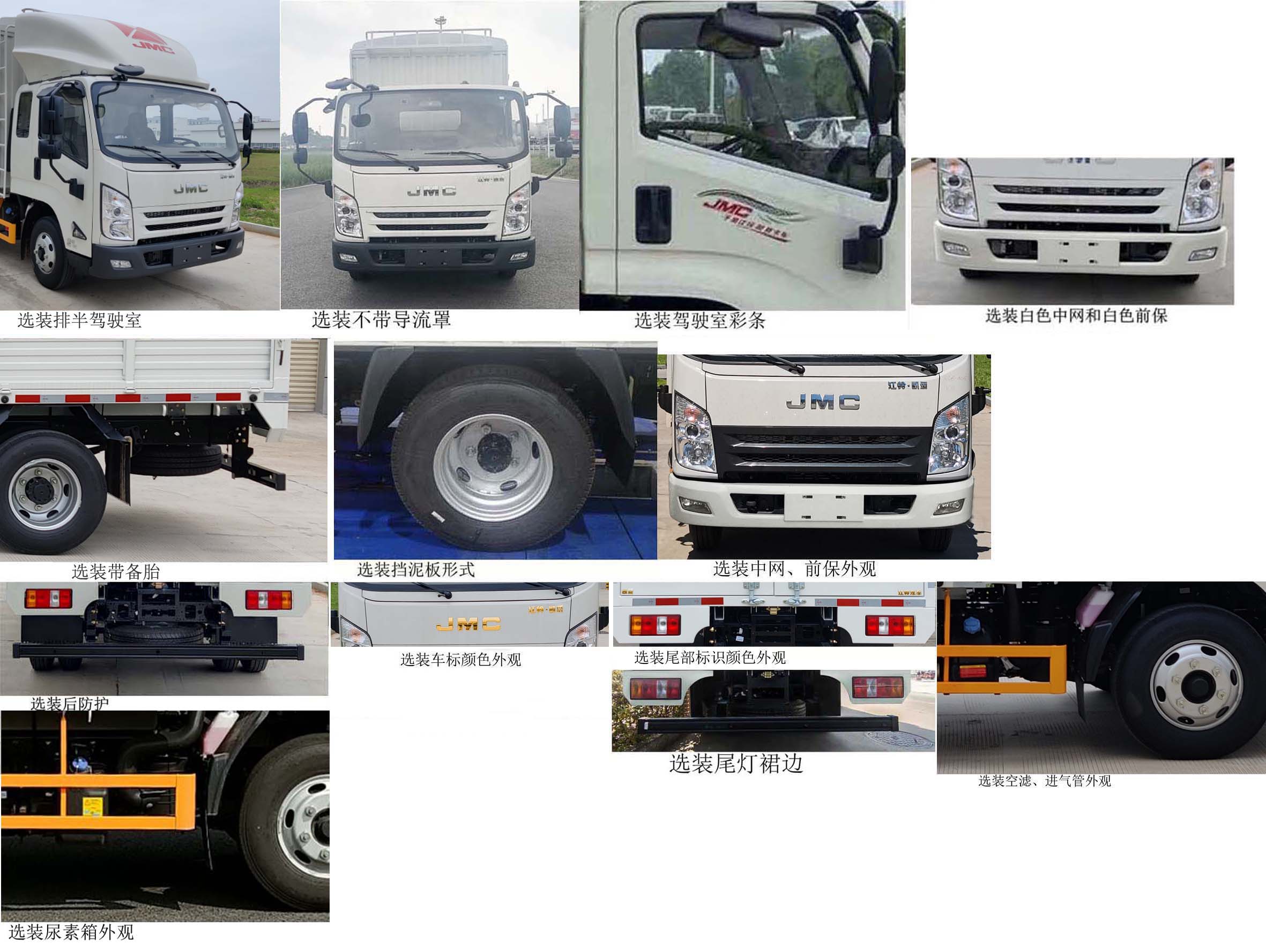 江鈴牌JX5046CCYTGD26倉柵式運輸車公告圖片