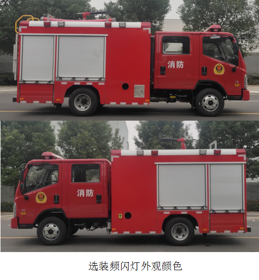 博利牌BLT5070GXFPM30/F6泡沫消防车公告图片