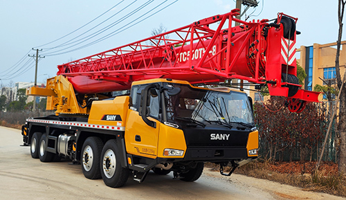 三一牌SYM5436JQZ55T8汽車起重機(jī)公告圖片