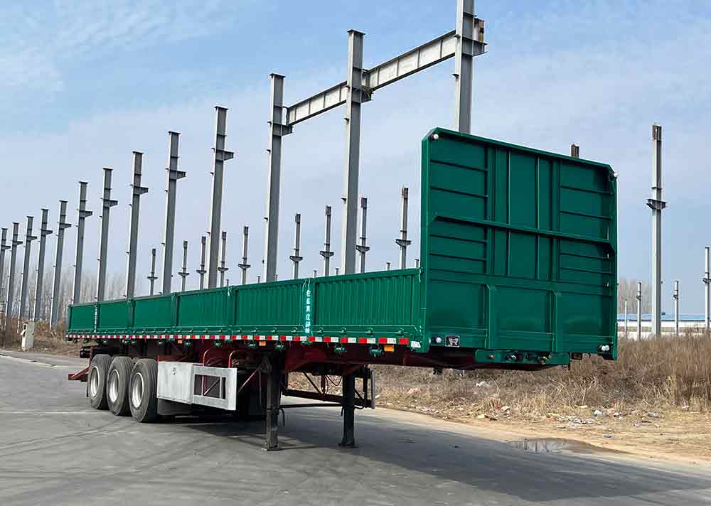 九州华川牌13米31.5吨3轴自卸半挂车(YND9401Z)