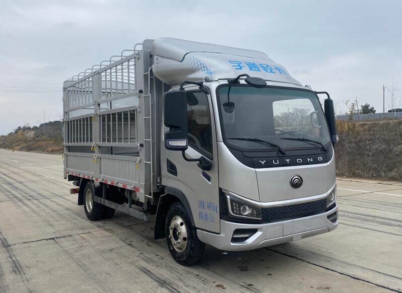 宇通牌ZKH5045CCYBEV4纯电动仓栅式运输车公告图片