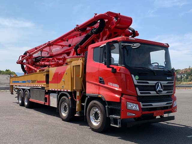 三一牌SYM5465THBPHEV插電式混合動(dòng)力混凝土泵車公告圖片