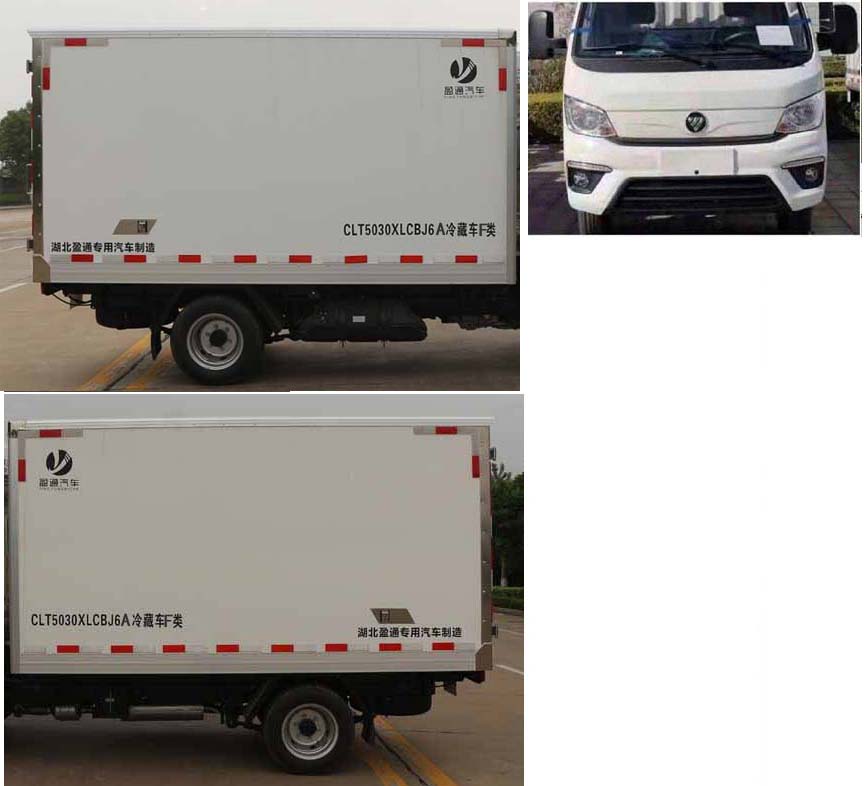 縱昂牌CLT5030XLCBJ6A冷藏車(chē)公告圖片