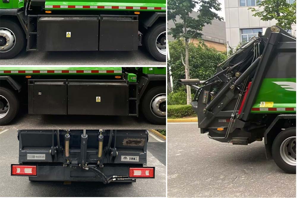 宇通牌YTZ5125ZYSD0BEV纯电动压缩式垃圾车公告图片