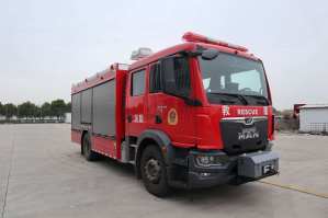 适航牌WKL5160GXFAP50/MN压缩空气泡沫消防车