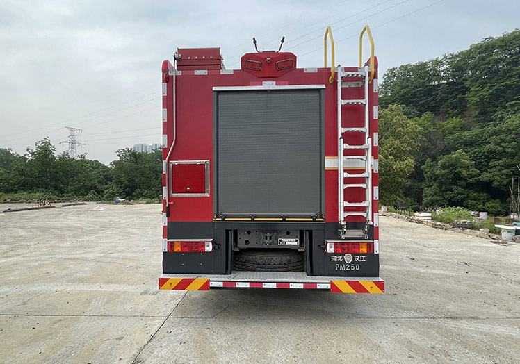 汉江牌HXF5430GXFPM250泡沫消防车公告图片