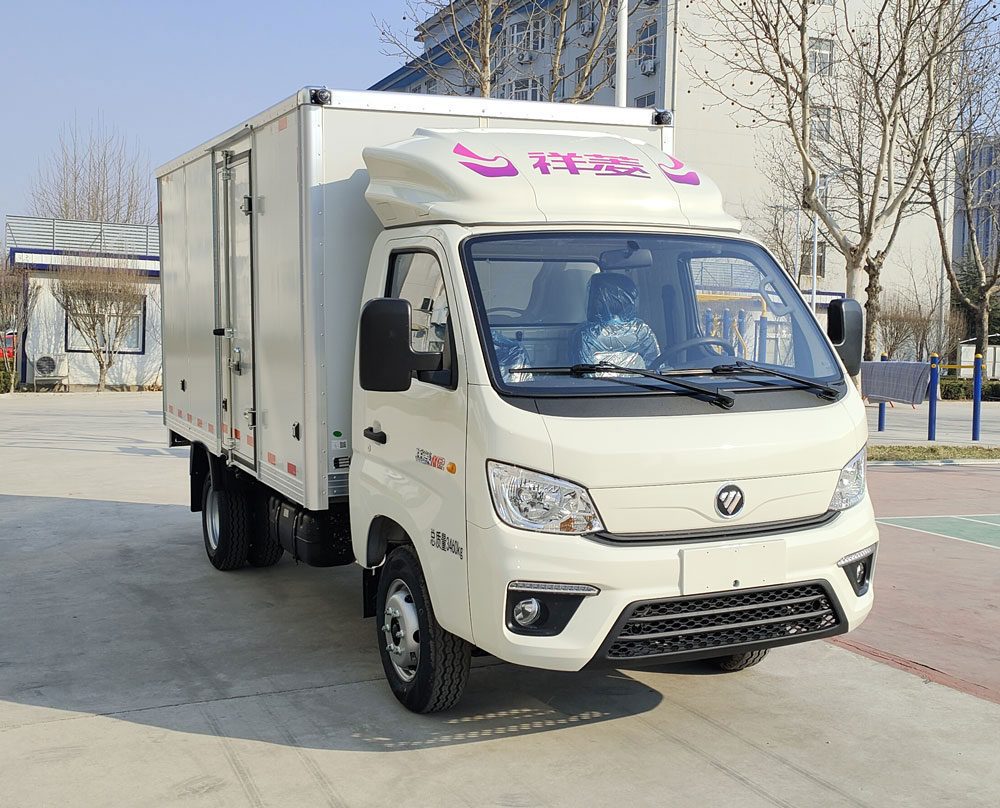 福田牌BJ5032XXY5JV6-19廂式運(yùn)輸車公告圖片