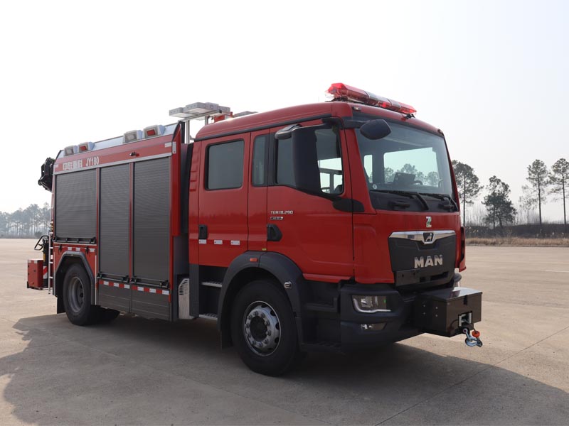 中联牌ZLF5140TXFJY180抢险救援消防车公告图片