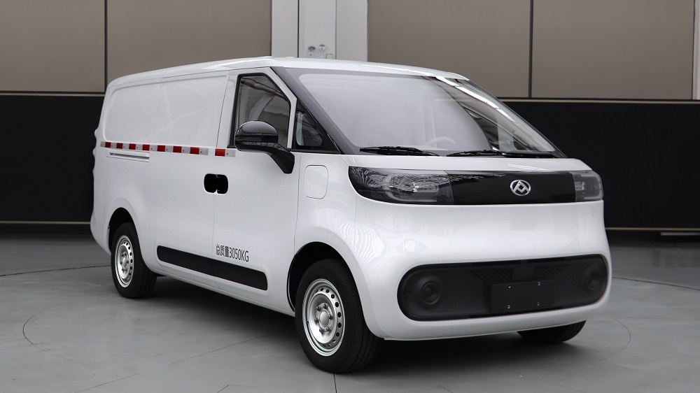 大通牌SH5032XXYU6BEV-Z42純電動廂式運輸車公告圖片