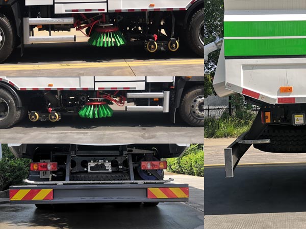 东岳牌ZTQ5180TXSE2N50BEV纯电动洗扫车公告图片
