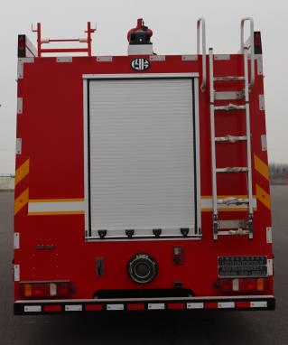 路亚科牌LXF5310GXFGP120/H干粉泡沫联用消防车公告图片