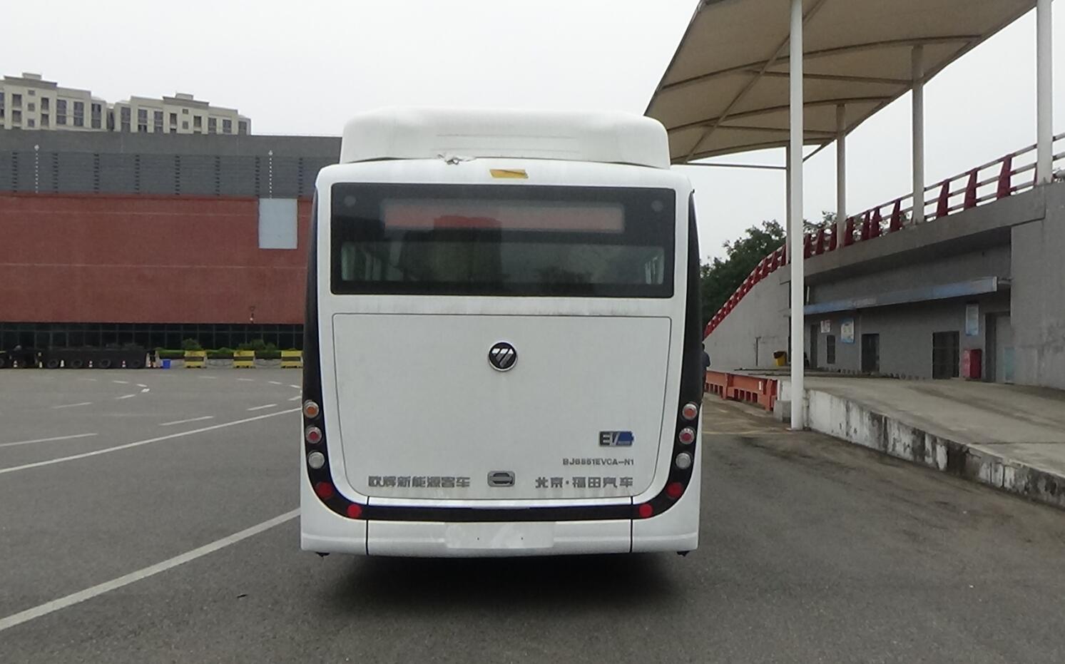 福田牌BJ6851EVCA-N1纯电动低入口城市客车公告图片