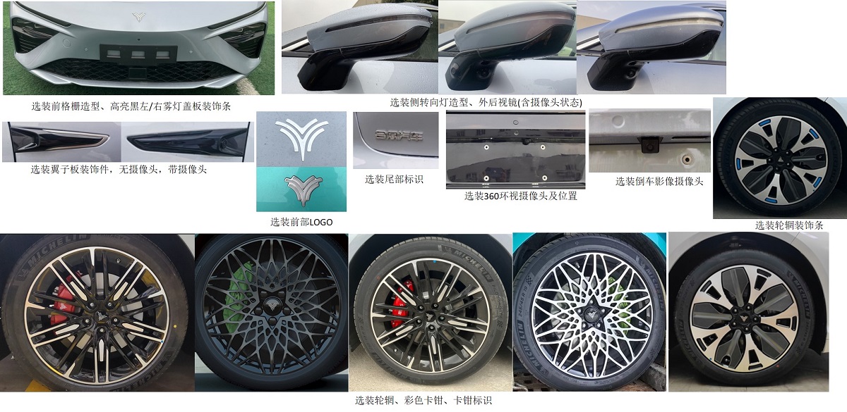 哪吒牌THZ7000BEVS407纯电动轿车公告图片