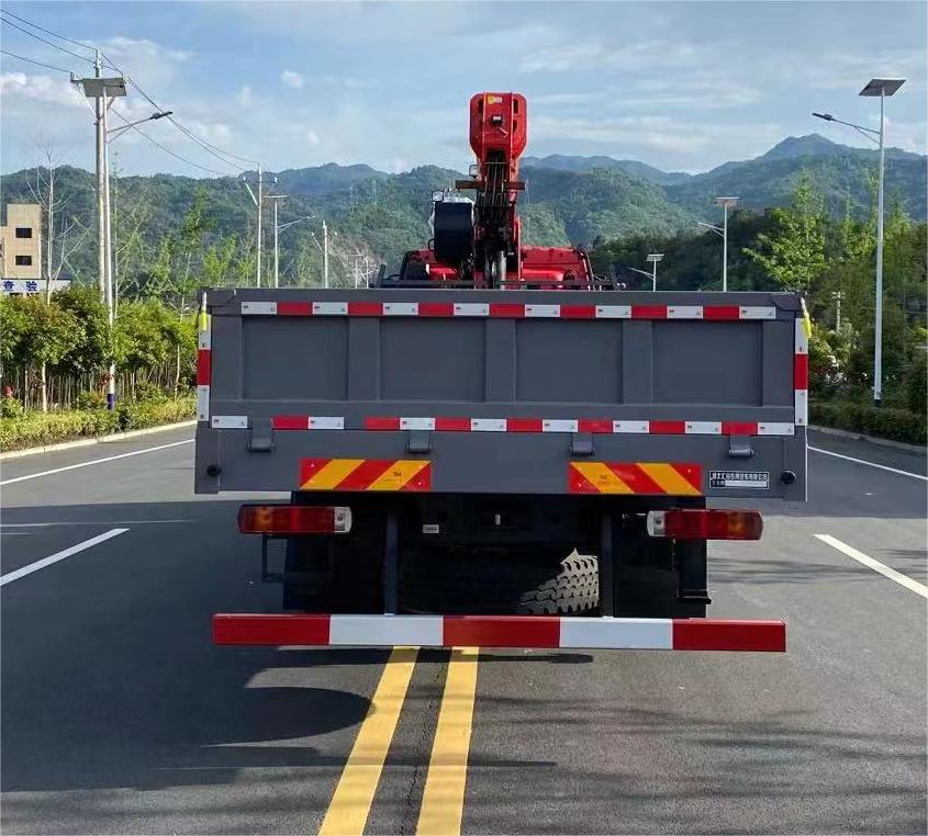 匯合牌HHH5250JSQCA6隨車起重運輸車公告圖片