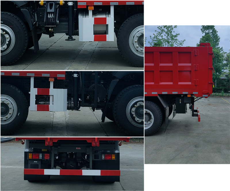 王牌牌CDW5244ZZDK303EFA抓斗式垃圾車(chē)公告圖片