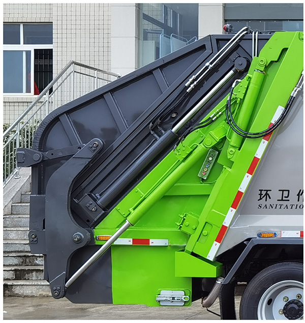 鯤海牌HKH5141ZYSDWL壓縮式垃圾車公告圖片