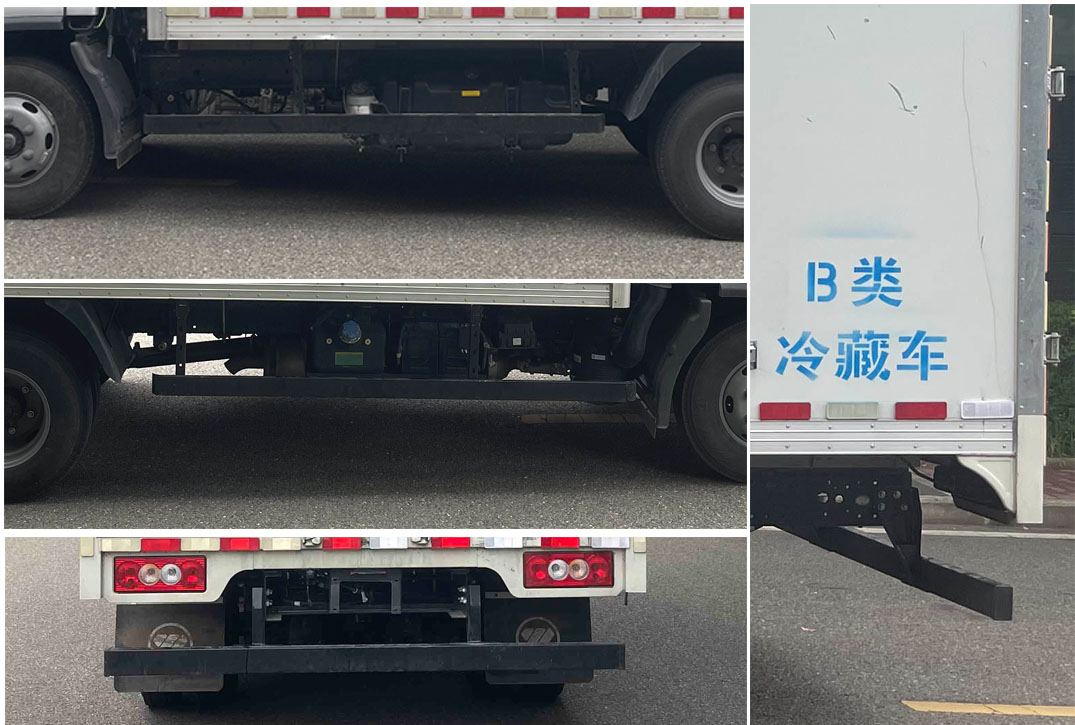 福田牌BJ5045XLC8JBA-AB8冷藏車(chē)公告圖片