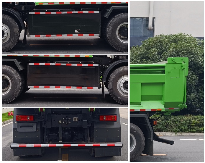 燃料电池自卸式垃圾车图片