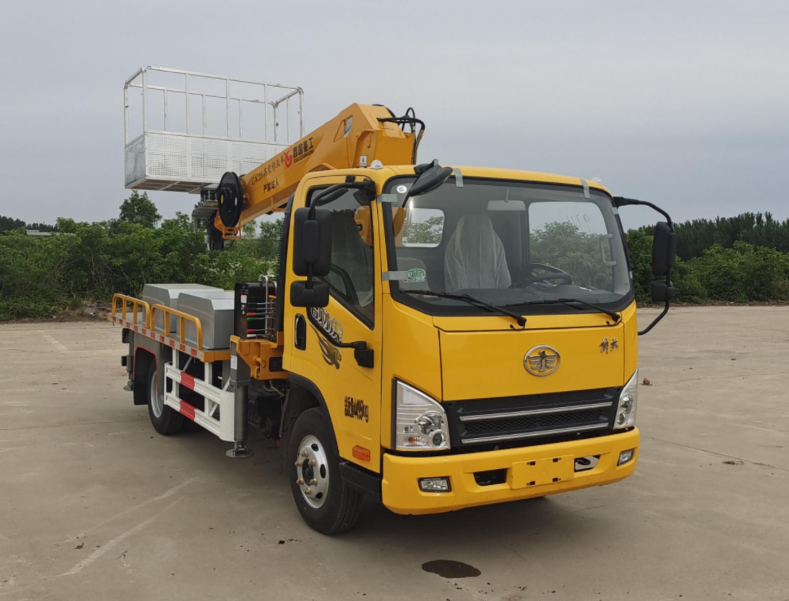 鑫國華牌XGZ5041JGKCA6高空作業(yè)車公告圖片