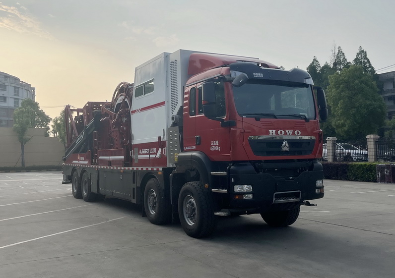 江漢所牌JJY5463TLG連續(xù)油管作業(yè)車公告圖片