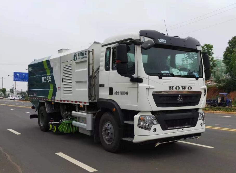 中環(huán)奧牌WGA5180TXSZZ6T5洗掃車公告圖片