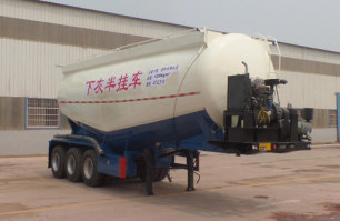 下灰半挂车