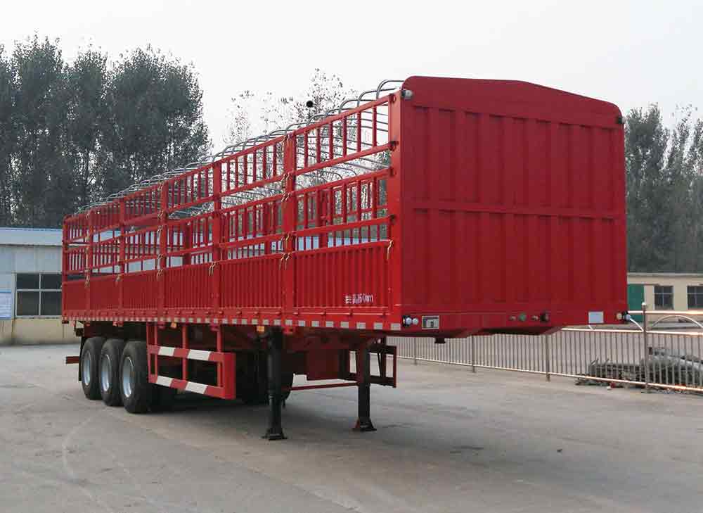 常利达牌13米33.5吨3轴仓栅式运输半挂车(GCL9400CCY)