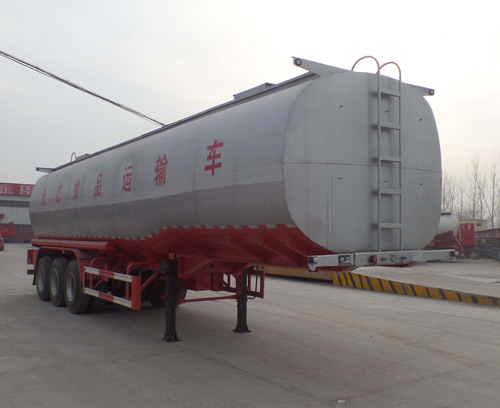 郓翔牌11.7米30.6吨3轴液态食品运输半挂车(YDX9400GYS)