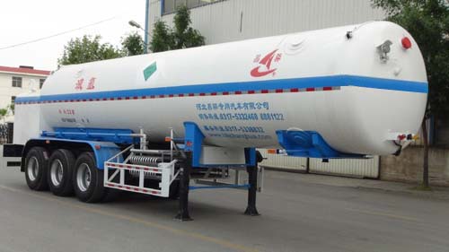 昌骅牌11.5米27.6吨3轴低温液体运输半挂车(HCH9403GDYB)