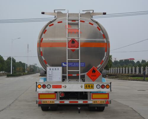 欧曼牌HFV9402GRYA铝合金易燃液体罐式运输半挂车公告图片
