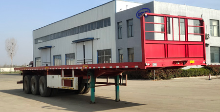 宏鑫通牌13米34.5吨3轴平板运输半挂车(HXT9400TPB)