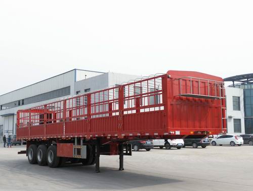 鲁英牌13米34.2吨3轴仓栅式运输半挂车(JGT9400CCY)