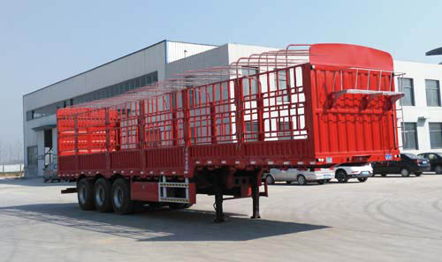 中开牌13米33.3吨3轴仓栅式运输半挂车(GJL9400CCYE)