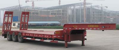 鑫永成牌13.8米33.9吨3轴低平板半挂车(YJH9403TDP)