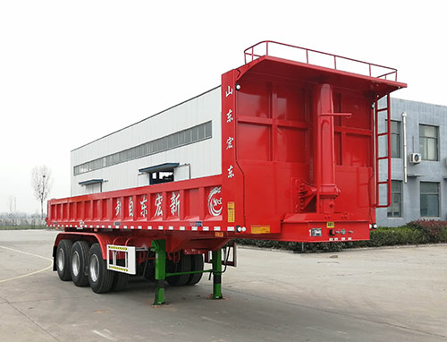 新宏东牌10.5米32.2吨3轴自卸半挂车(LHD9401ZHX)