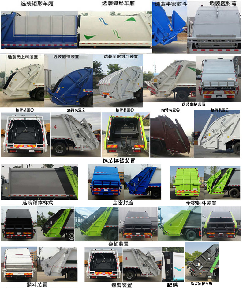 楚胜牌CSC5186ZYSB6压缩式垃圾车公告图片
