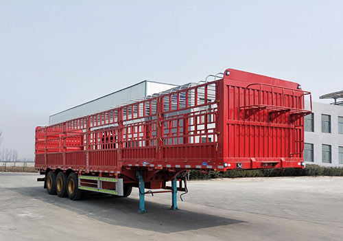 代强牌13米33.9吨3轴仓栅式运输半挂车(GJW9400CCYE)