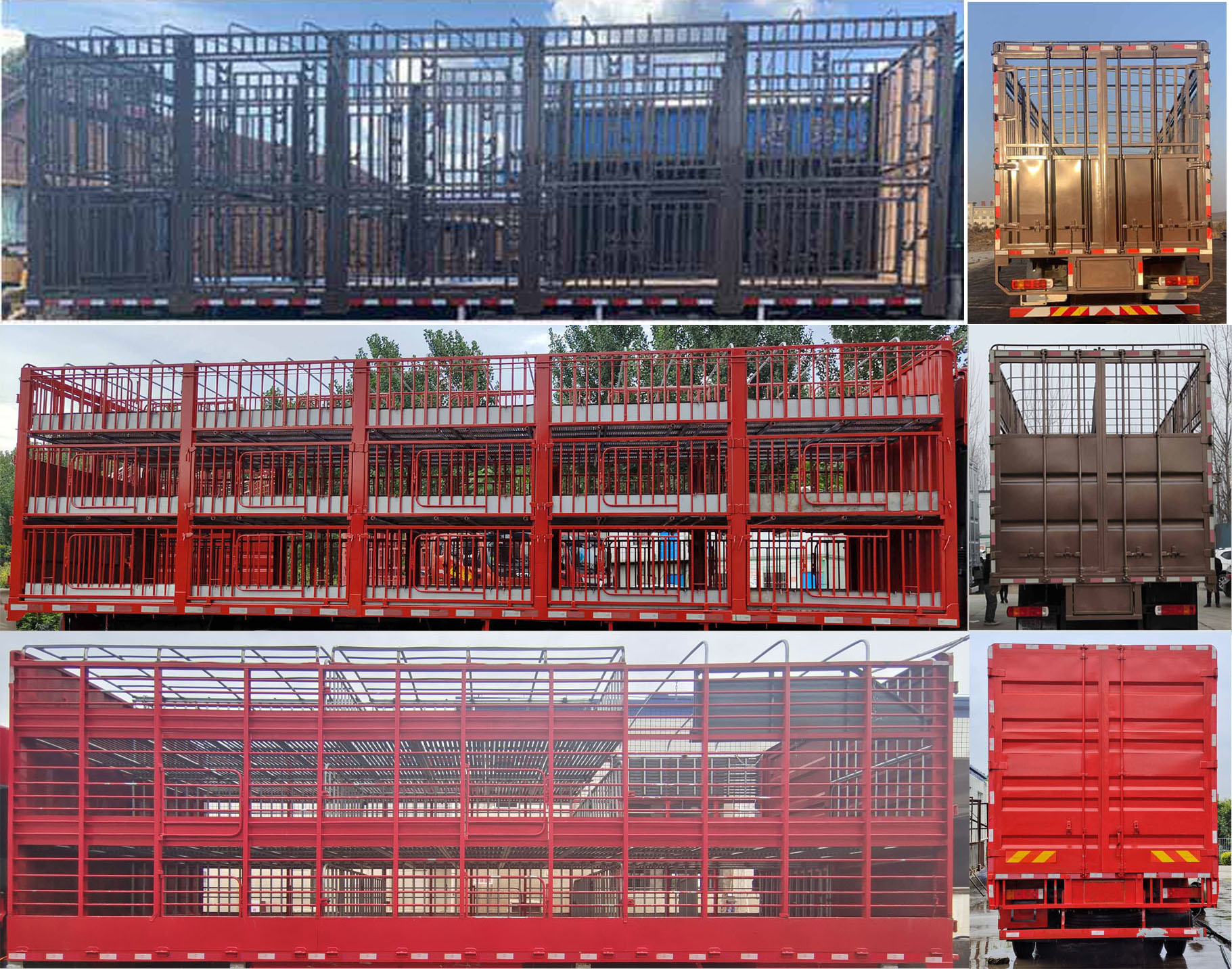 解放牌CA5310CCQP66K24L7T4E6畜禽運(yùn)輸車公告圖片