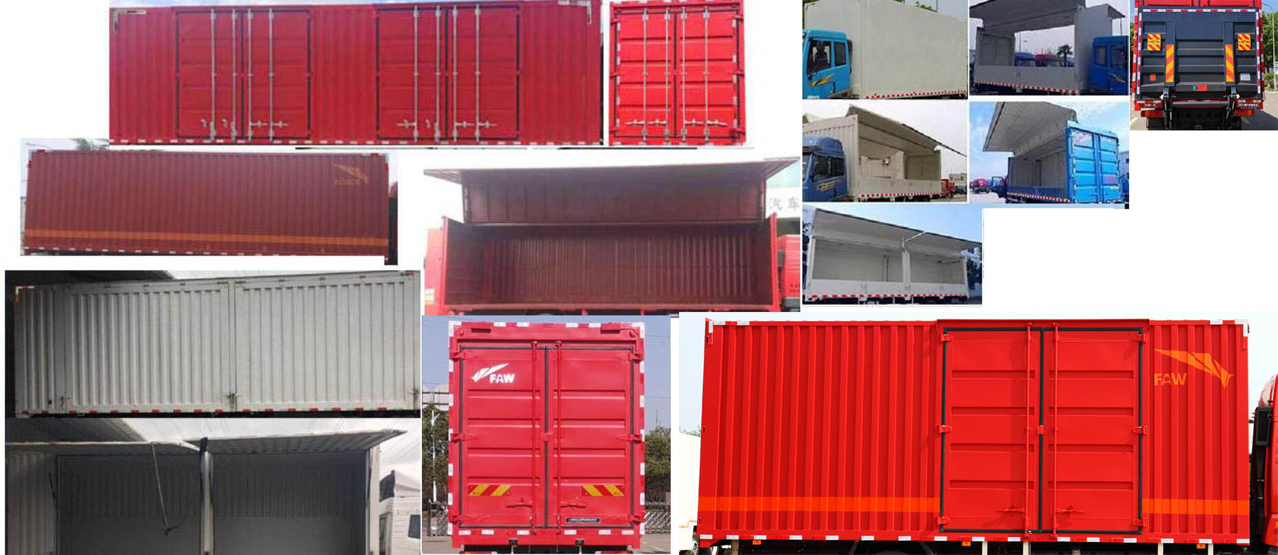 解放牌CA5180XYKP28K1L4E6翼開啟廂式車公告圖片