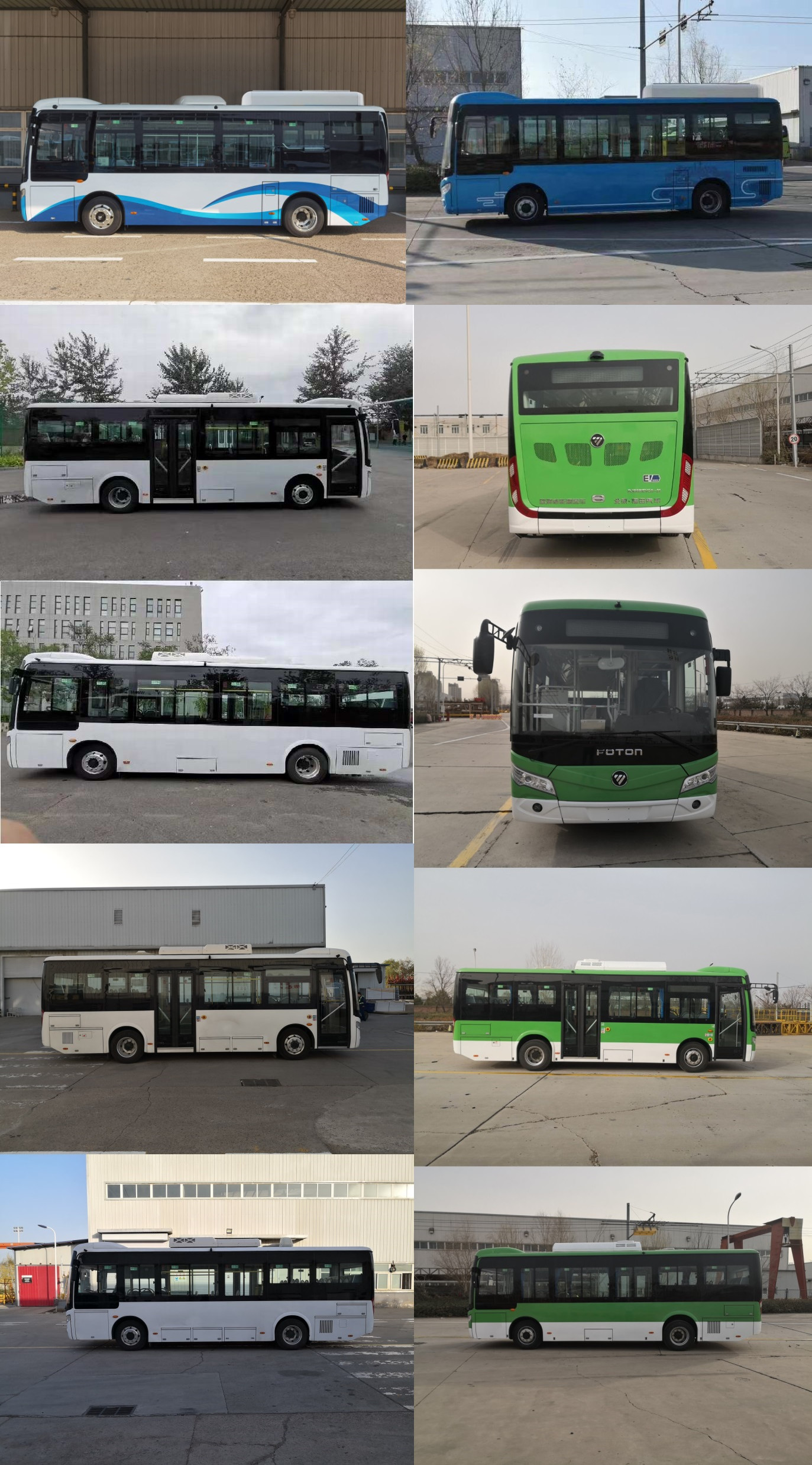 福田牌BJ6851EVCA-31纯电动城市客车公告图片