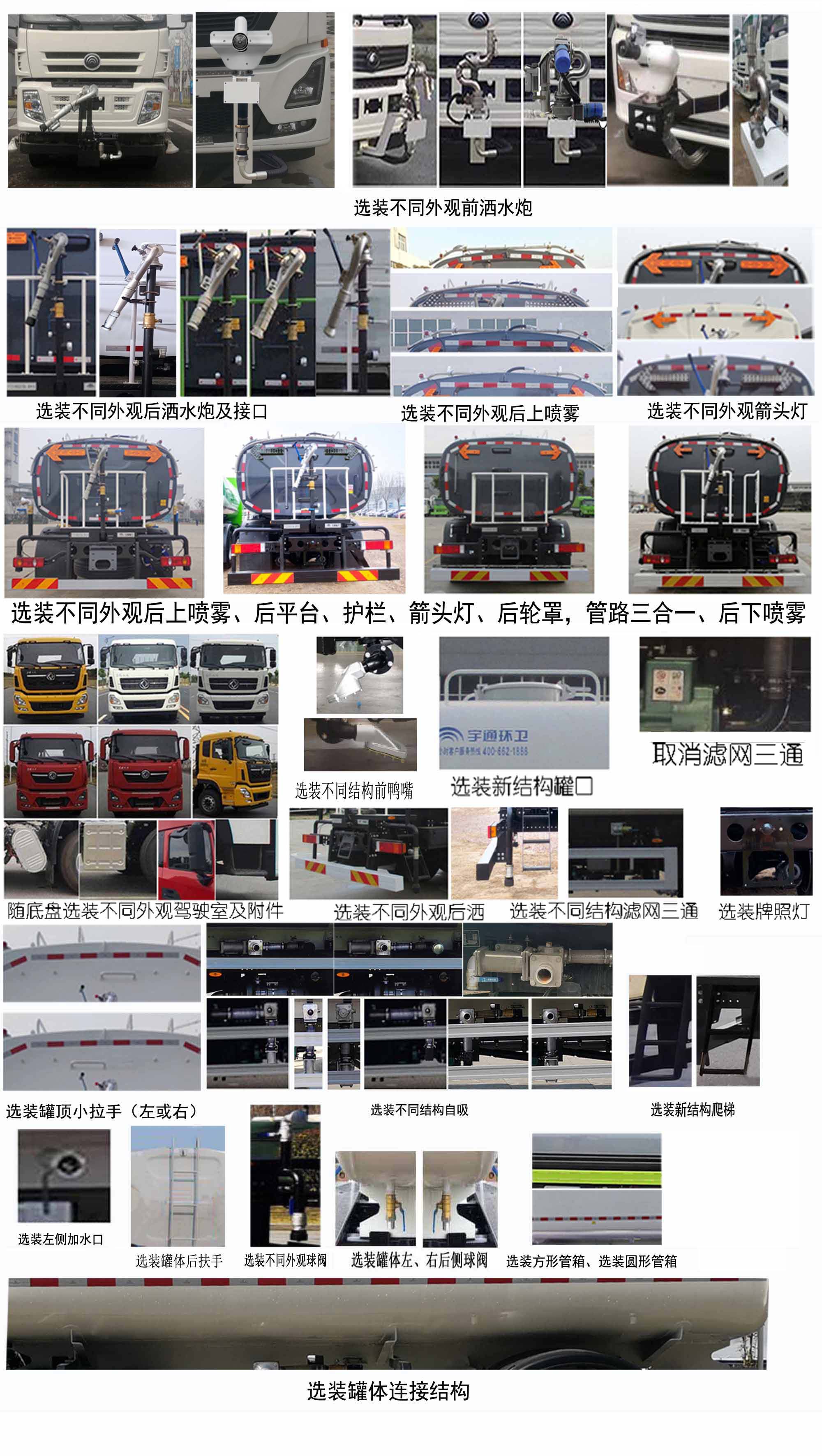 宇通牌YTZ5250GSS20D6灑水車公告圖片