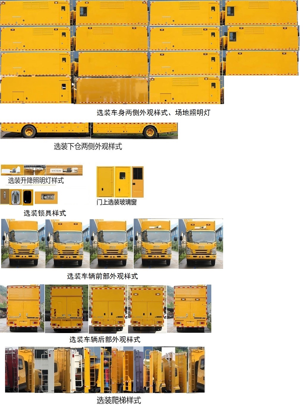 海德馨牌HDX5100XDYC6QLC0電源車(chē)公告圖片